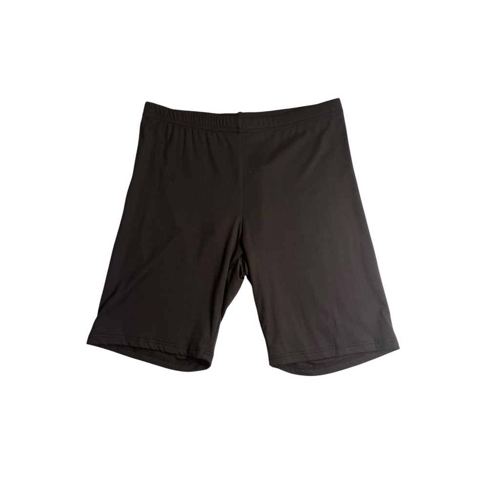 Naked Wardrobe Womens Black Biker Shorts NW-P5333-G Size L NWT